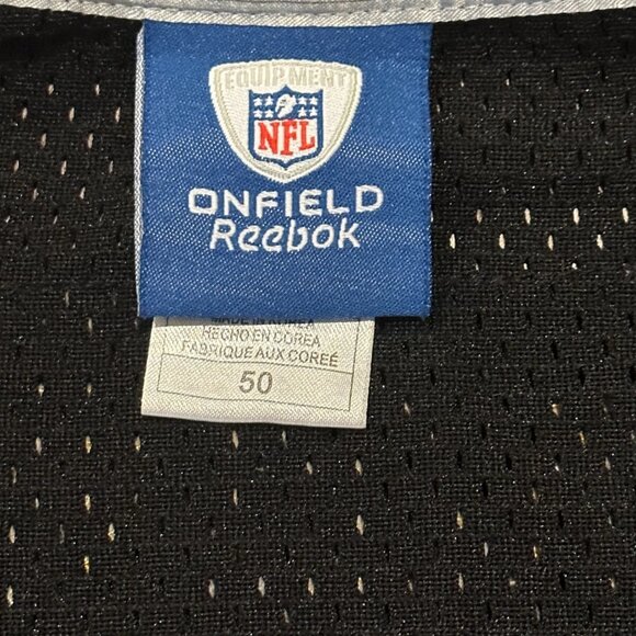 Rashard Mendenhall Pittsburgh Steelers Reebok Throwback Authen Jersey – Men's 50 - Picture 7 of 8